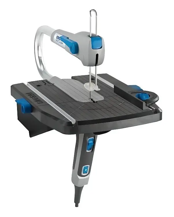 Dremel Scroll Saw, Moto-Saw for Model Building 70W med 5 blad och 1 adapter