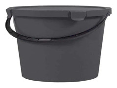 Plast Team hink med lock Berry grå 5 l PlastTeam
