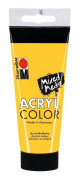 Marabu - Tube AcryColor Medium Yellow Color - 100ml