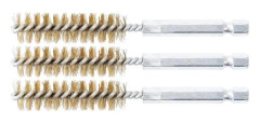 Mässingsborste | 13 mm | 6,3 mm (1/4") | 3-delig. BGS 3078-13-M