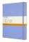 Ntbk X-Large Ruled Hydrangea Blue Hard C