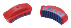 Tillbehör - KNIPEX - 81 19 250 V02 - Plastinsatser - Vit - Paket med 2 par