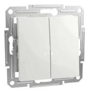 Schneider Electric Asfora dubbelbrytare vit (RAL 9003) EPH1170121D