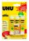 UHU Set med 3 Stic 8,2g + prov av patafix