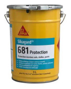 Färglöst skydd för golv SIKA Sikagard 681 Skydd - 3L