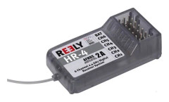 Reely HR-4 6-kanalig mottagare 2,4 GHz Anslutningssystem JR
