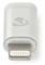 Lightning Adapter | Apple Lightning, 8-stifts | USB Micro-B Hona | Guldplaterad | Aluminium | Kartong med täckt fönster