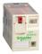 Schneider Plug-in relay 6a 4c/o with led 24ac