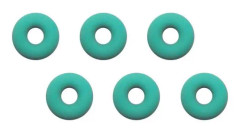 TECNOMAR Viton O-ring för stam (pack med 6) Unisex dyktillbehör för vuxna, flerfärgad, en storlek