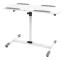 LogiLink BP0067A, Multimediaställ på hjul, Vit, Stål, 10 kg, 0 - 35°, 2 galler