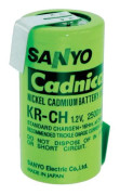 Panasonic C ZLF Specialbatteri laddbart R14 Z-lödfana, högtemperaturkapabel NiCd 1.2 V 2500 mAh