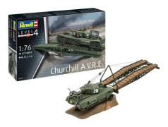 Tankmodell: Churchill A.V.R.E. - REVELL - Unik färg - Ålder (från) 12 år - Blandat kön