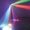 METEOR VII - 3-i-1 ljusshower: Beam, Moonflower, stroboskop, Laser
