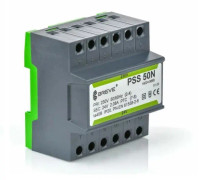 Enfas transformator PSS 50N 230/24V IP30 på TH-35 DIN-skena i modulhus