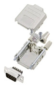 Amphenol L17DPPK09-M+L717DE09PST D-Sub stiftlist set 180 ° Antal poler: 9 Skruv 1 st
