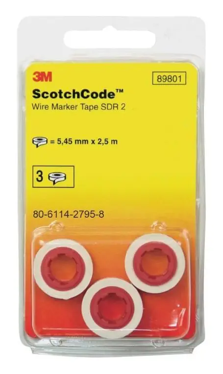 Rulla. Påfyllning för Scotchcode Std, '7' 3M 80-611...