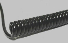 BKL Electronic 1506309 spiralkabel Li12YD11Y 400 mm / 1600 mm 8 x 0,14 mm² + 8 x 0,14 mm² svart 1 st.