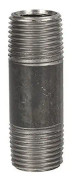 Dubbla Nippel I Svart Stål Typ 23 1-2'' X 500 Mm Gebo 70.500.04S