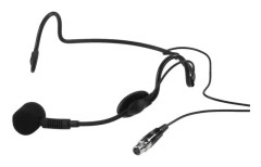 Elektret mikrofon med pannband