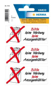HERMA Note Labels röd/svart - 5742
