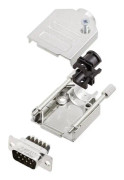 Amphenol L17DTZK25+L717DB25PST D-SUB-stiftfördelare 180° Antal poler: 25 Skruvar 1 st