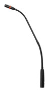 Svanhals elektretmikrofon med LED