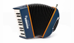 Hohner XS Child - Dragspel för barn - pianotangenter (+ väska)