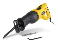 POWERPLUS - 900W sabelsåg med roterande handtag - Variabel hastighet - aluminiumhus + 2 blad erbjuds
