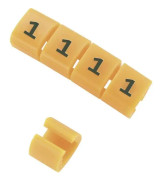 Markeringsklämma Märkning 9 TRU COMPONENTS TC-MB1-9203 1593403 Utbud av extern Ø 3 till 3,60 mm 10 st.