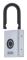 ABUS Touch 57/50 - Hänglås - biometriskt - fingeravtryckssensor - silver