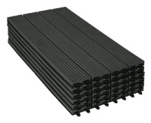 Trädgårdsgolvbrädor, WPC-terrassplattor, Plug-in-system