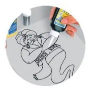 C.kreul hobbylinje konturfärg 'glas d...