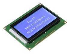 Joy-it LCD-display Vit Blå 128 x 64 Pixel (B x H x D) 93 x 70 x 12 mm