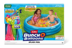 Bunch O Balloons Splash Pool with Tropical Party med över 100 självförseglande vattenballonger som fylls snabbt