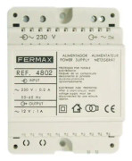 Strömförsörjning 12VAC / 1A DIN4 FERMAX 4802