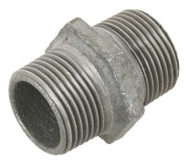 Dubbel hannippel 280 svart 3/4'' 20/27 - VIRFOLLET - 28001004