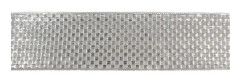 Tejp - självhäftande skum Innspiro - 30102 - Dekorativ fyrkantig silvertejp 6,5cm.x10m.