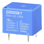 GoodSky RWH-SS-105D Tryckrelä 5 V/DC 15 A 1 x växelkontakt 1 st Bricka