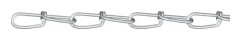 dörner + helmer 156151 Knopkedja Silver Stål galvaniskt förzinkad 30 m