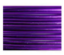 10 meter aubergine aluminiumtråd 4mm