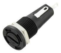 TRU COMPONENTS 1588080 TC-R3-54B Sikringsholder Passer til Finsikring 5 x 20 mm 6.3 A 250 V/AC 1 stk