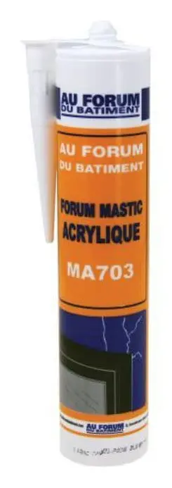 Akrylspackel 703 vit - FORUM - 703-BLANC