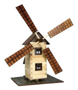 Walachia Windmill Wood Model Building Kit Skala 1- LGB 1:32
