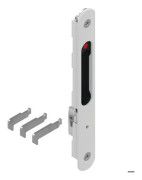 Enkel renoveringsstängning för skjutdörr i vit finish - LA CROISEE DS - DS8298-036