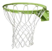 EXIT Galaxy Basketring med nät - Metall, Vit, Grön - 45 cm - 5,4 kg