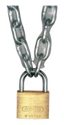 ABUS 65/60 KD, Konventionellt hänglås, Tangentlås, Olika låsning, mässing, mässing, Härdat stål