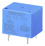 GoodSky RW-SS-112D Tryckrelä 12 V/DC 12 A 1 x växelkontakt 1 st Bricka