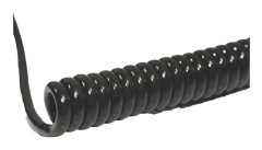 BKL Electronic 1506207 Spiralkabel Li12Y11Y 800/3200 mm 8 x 0,14 mm² + 8 x 0,14 mm² svart