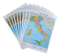 CWR CF10 A4KARTA ÖVER ITALIEN 09343