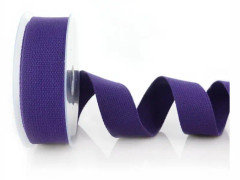 Band - spole av Trimz band - Trimz1905-10-30-106 - Mycket tålig 100% bomullsväv Lila 10 m x 30 mm